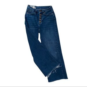 Madewell Wide Leg Cropped Jeans | Size 26